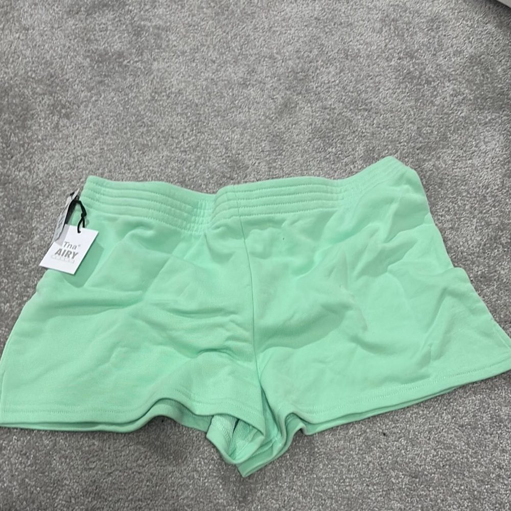 Women's Mint Green Shorts